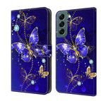 For Samsung Galaxy S22+ / Diamond Butterfly