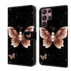 For Samsung Galaxy S22 Ultra / Pink Diamond Butterfly