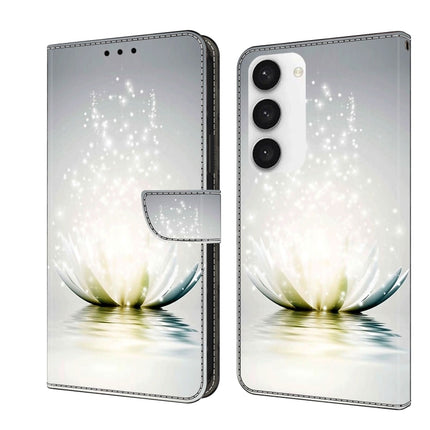 Crystal 3D Shockproof Protective Leather Phone Case, For Samsung Galaxy S23