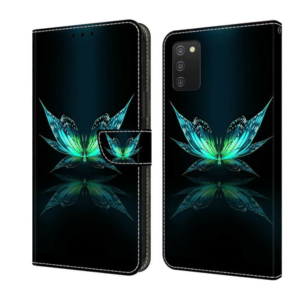 Crystal 3D Shockproof Protective Leather Phone Case, For Samsung Galaxy A03s