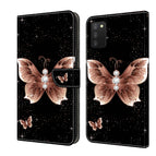 For Samsung Galaxy A03s / Pink Diamond Butterfly