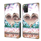 For Samsung Galaxy A03s / Pink Diamond Heart