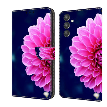Crystal 3D Shockproof Protective Leather Phone Case, For Samsung Galaxy A24