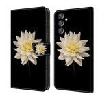 For Samsung Galaxy A24 / White Flower