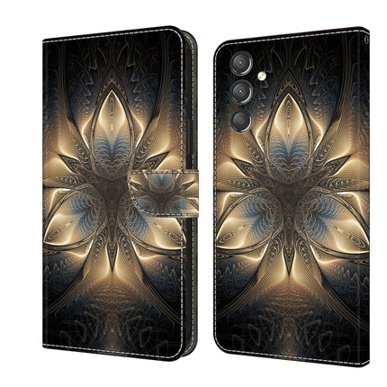 Crystal 3D Shockproof Protective Leather Phone Case, For Samsung Galaxy A24