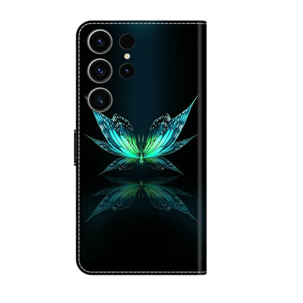 Crystal 3D Shockproof Protective Leather Phone Case, For Samsung Galaxy S23 FE 5G