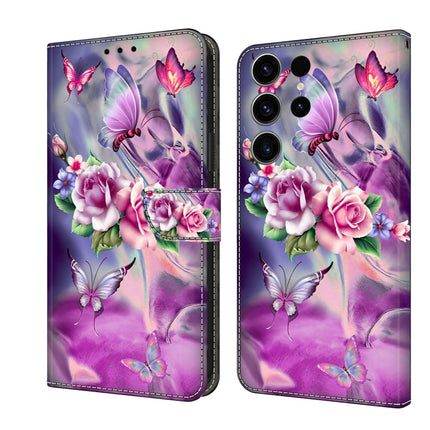 Crystal 3D Shockproof Protective Leather Phone Case, For Samsung Galaxy S23 FE 5G
