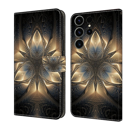Crystal 3D Shockproof Protective Leather Phone Case, For Samsung Galaxy S23 FE 5G