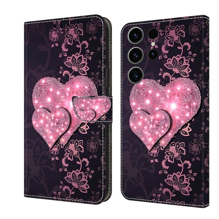 Crystal 3D Shockproof Protective Leather Phone Case, For Samsung Galaxy S23 FE 5G