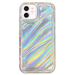 TPU-Telefonhülle mit Laser-Paillettenwellen, für iPhone 12, für iPhone 12 Pro Max, für iPhone 12 Pro, für iPhone 11 Pro Max, für iPhone 11, für iPhone 11 Pro, für iPhone X / XS, für iPhone XR