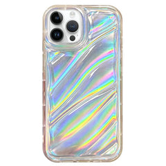 TPU-Telefonhülle mit Laser-Paillettenwellen, für iPhone 12, für iPhone 12 Pro Max, für iPhone 12 Pro, für iPhone 11 Pro Max, für iPhone 11, für iPhone 11 Pro, für iPhone X / XS, für iPhone XR