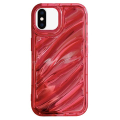 TPU-Telefonhülle mit Laser-Paillettenwellen, für iPhone 12, für iPhone 12 Pro Max, für iPhone 12 Pro, für iPhone 11 Pro Max, für iPhone 11, für iPhone 11 Pro, für iPhone X / XS, für iPhone XR