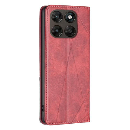 Rhombus Texture Magnetic Leather Phone Case, For Motorola Moto G Max/G87/G77 5G, For Motorola Moto G37/G47/G37 Power, For Motorola Edge 70 Fusion 5G, For Motorola Moto G56 5G