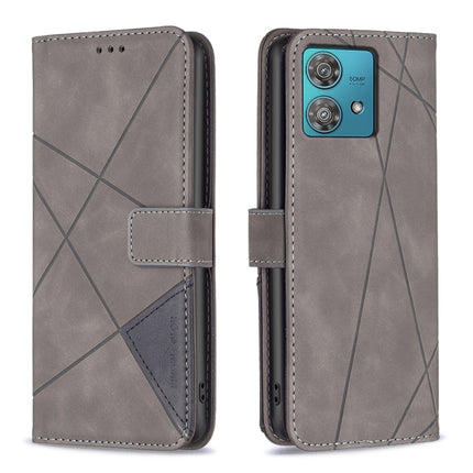 Magnetic Buckle Rhombus Texture Leather Phone Case, For Motorola Moto G Power 5G 2024, For Motorola Moto G84 5G, For Motorola Moto G54 5G EU Edition, For Motorola Edge 40 Neo
