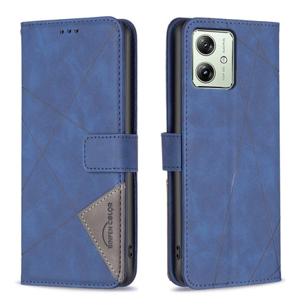 Magnetic Buckle Rhombus Texture Leather Phone Case, For Motorola Moto G Power 5G 2024, For Motorola Moto G84 5G, For Motorola Moto G54 5G EU Edition, For Motorola Edge 40 Neo