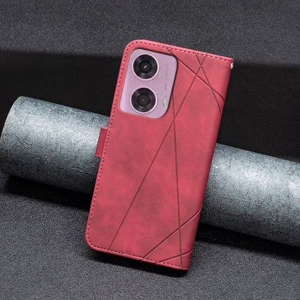 Magnetic Buckle Rhombus Texture Leather Phone Case, For Motorola Moto G34 5G / G45 5G, For Motorola Edge 50 Neo, For Motorola Moto G85, For Motorola Edge 50 Ultra