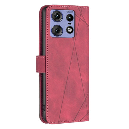 Magnetic Buckle Rhombus Texture Leather Phone Case, For Motorola Edge 50 Pro 5G, For Motorola Edge 50 Fusion, For Motorola Moto G24 / E14 / G04, For Motorola Moto G Play 2024