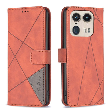 Magnetic Buckle Rhombus Texture Leather Phone Case, For Motorola Moto G34 5G / G45 5G, For Motorola Edge 50 Neo, For Motorola Moto G85, For Motorola Edge 50 Ultra