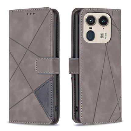 Magnetic Buckle Rhombus Texture Leather Phone Case, For Motorola Moto G34 5G / G45 5G, For Motorola Edge 50 Neo, For Motorola Moto G85, For Motorola Edge 50 Ultra