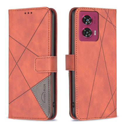 Magnetic Buckle Rhombus Texture Leather Phone Case, For Motorola Edge 50 Pro 5G, For Motorola Edge 50 Fusion, For Motorola Moto G24 / E14 / G04, For Motorola Moto G Play 2024