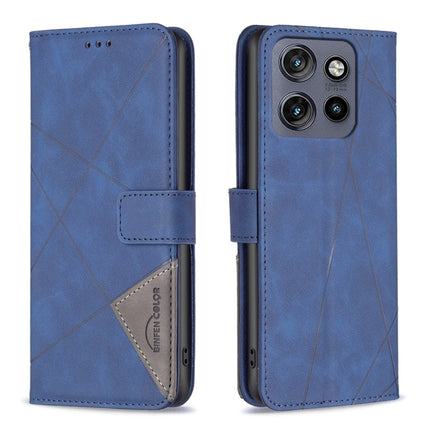 Magnetic Buckle Rhombus Texture Leather Phone Case, For Motorola Moto G34 5G / G45 5G, For Motorola Edge 50 Neo, For Motorola Moto G85, For Motorola Edge 50 Ultra