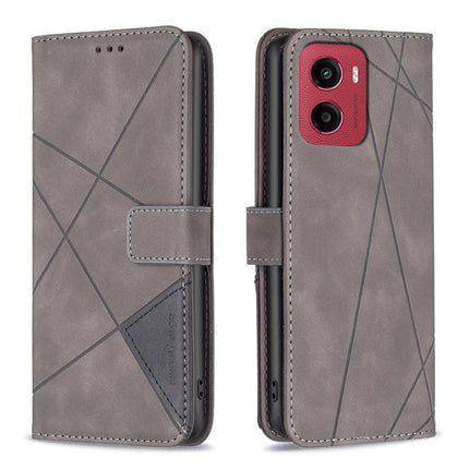 Magnetic Buckle Rhombus Texture Leather Phone Case, For Motorola Moto G56 5G, For Motorola Edge 60 Pro, For Motorola Edge 60 Fusion, For Motorola Moto G05