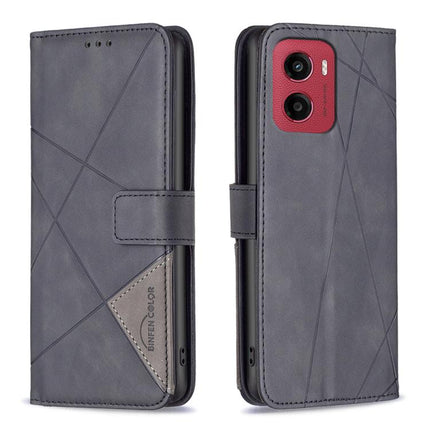 Magnetic Buckle Rhombus Texture Leather Phone Case, For Motorola Moto G56 5G, For Motorola Edge 60 Pro, For Motorola Edge 60 Fusion, For Motorola Moto G05