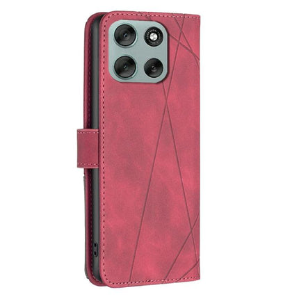 Magnetic Buckle Rhombus Texture Leather Phone Case, For Motorola Moto G56 5G, For Motorola Edge 60 Pro, For Motorola Edge 60 Fusion, For Motorola Moto G05