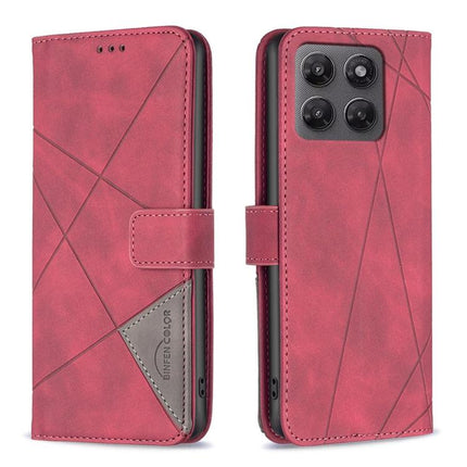 Magnetic Buckle Rhombus Texture Leather Phone Case, For Motorola Moto G Max/G87/G77/G67 5G, For Motorola Moto G37/G37 Power 5G, For Motorola Edge 70 Fusion 5G, For Motorola Moto G86 5G