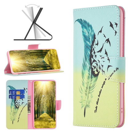 Colored Drawing Pattern Leather Phone Case, For Realme C53