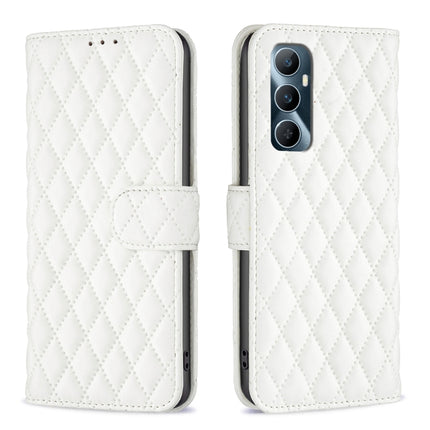 Diamond Lattice Wallet Flip Leather Phone Case, For Realme 12+ 5G, For Realme C53, For Realme C65 4G