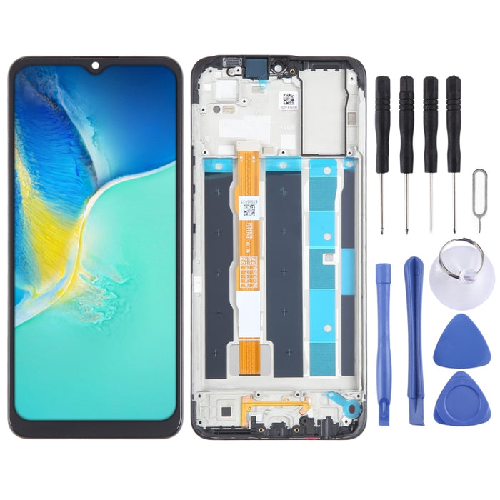 vivo Y15c / Y15s / Y35 4G LCD Screen Digitizer with Frame