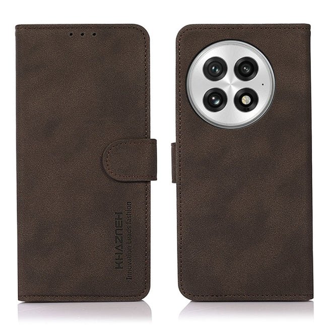 KHAZNEH Matte Texture Leather Phone Case, For OnePlus Nord CE5, For OnePlus 13R Global, For OnePlus 13, For OnePlus Nord 4, For OnePlus Nord CE4 Lite, For OnePlus Nord 4E Global