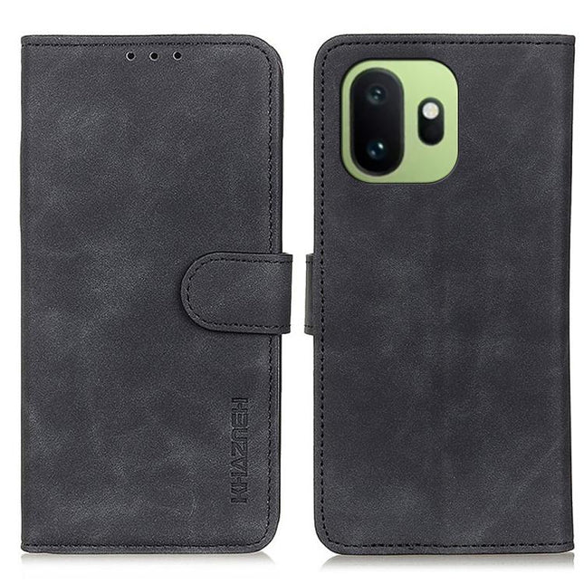 KHAZNEH Retro Texture Leather Phone Case, For OnePlus Nord CE6 Lite 5G Global, For OnePlus Ace 6 Ultra, For OnePlus 15T, For OnePlus Turbo 6 / 6V, For OnePlus 15R 5G/Ace 6/Ace 6T 5G, For OnePlus 15