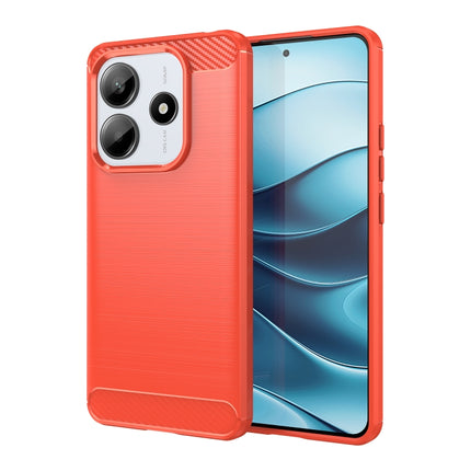 Carbon Fiber Brushed Texture TPU Phone Case, For Redmi Turbo 4 Pro, For Redmi Turbo 4, For Redmi Note 14 4G 163.25mm, For Redmi Note 14 5G, For Redmi Note 14 Pro+ 5G, For Redmi Note 14 Pro 5G, For Redmi 14C 4G, For Redmi Turbo 3