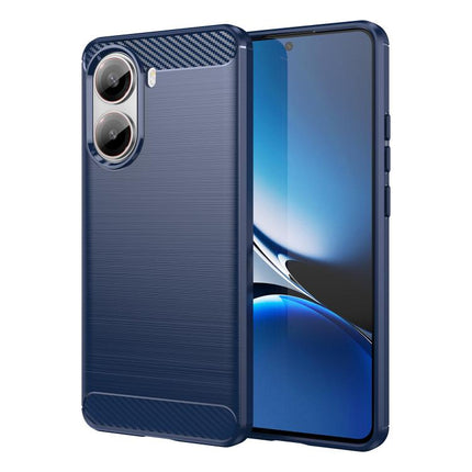 Carbon Fiber Brushed Texture TPU Phone Case, For Redmi Turbo 4 Pro, For Redmi Turbo 4, For Redmi Note 14 4G 163.25mm, For Redmi Note 14 5G, For Redmi Note 14 Pro+ 5G, For Redmi Note 14 Pro 5G, For Redmi 14C 4G, For Redmi Turbo 3