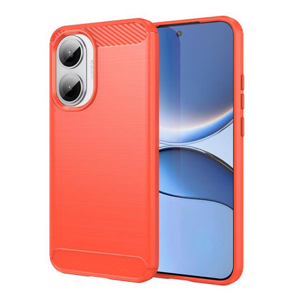 Carbon Fiber Brushed Texture TPU Phone Case, For Redmi Turbo 4 Pro, For Redmi Turbo 4, For Redmi Note 14 4G 163.25mm, For Redmi Note 14 5G, For Redmi Note 14 Pro+ 5G, For Redmi Note 14 Pro 5G, For Redmi 14C 4G, For Redmi Turbo 3