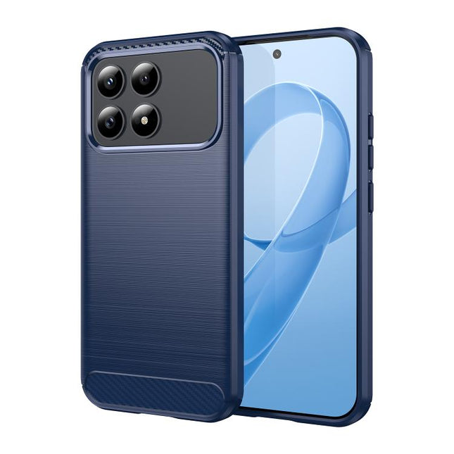 Carbon Fiber Brushed Texture TPU Phone Case, For Redmi K90 / Poco F8 Pro, For Redmi 15C 5G / 4G EU 173mm, For Redmi 15 5G Global / 15 4G SEA, For Redmi 15 5G / 4G EU 171mm, For Redmi 15C 5G / 4G Global 171mm, For Redmi A5 4G 173.3mm EU                 ...