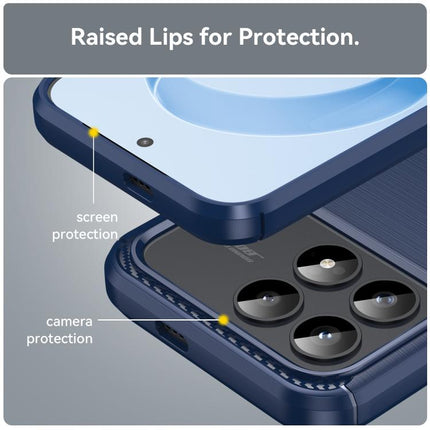 Carbon Fiber Brushed Texture TPU Phone Case, For Redmi K90 / Poco F8 Pro, For Redmi 15C 5G / 4G EU 173mm, For Redmi 15 5G Global / 15 4G SEA, For Redmi 15 5G / 4G EU 171mm, For Redmi 15C 5G / 4G Global 171mm, For Redmi A5 4G 173.3mm EU                 ...