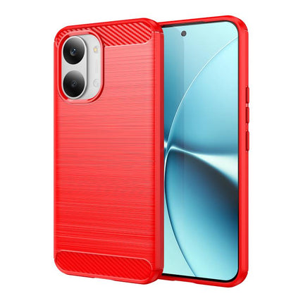 Carbon Fiber Brushed Texture TPU Phone Case, For Redmi A7 Pro 171mm / Poco C85x 5G, For Redmi R70m 5G, For Redmi R70 5G, For Redmi 15a 5G, For Redmi Turbo 5 Max / Poco X8 Pro Max, For Redmi Turbo 5 5G / Poco X8 Pro 5G                                   ...