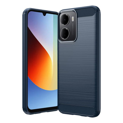 Carbon Fiber Brushed Texture TPU Phone Case, For Redmi A7 Pro 171mm / Poco C85x 5G, For Redmi R70m 5G, For Redmi R70 5G, For Redmi 15a 5G, For Redmi Turbo 5 Max / Poco X8 Pro Max, For Redmi Turbo 5 5G / Poco X8 Pro 5G                                   ...