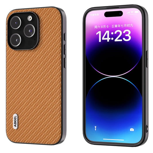 Funda protectora para teléfono con textura de fibra de carbono ABEEL, para iPhone 15 Pro Max, para iPhone 15 Pro, para iPhone 15, para iPhone 14 Pro