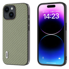 ABEEL Carbon Fiber Texture Protective Phone Case, For iPhone 15 Plus, For iPhone 14 Pro Max, For iPhone 14 Plus, For iPhone 14