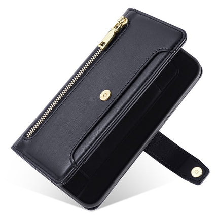 Sheep Texture Cross-body Zipper Wallet Leather Phone Case, For Tecno Camon 30, For Tecno Pova 5 Pro, For Tecno Pova Neo 3, For Tecno Camon 20 Premier 5G