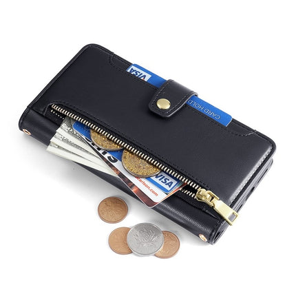 Sheep Texture Cross-body Zipper Wallet Leather Phone Case, For Tecno Camon 30, For Tecno Pova 5 Pro, For Tecno Pova Neo 3, For Tecno Camon 20 Premier 5G