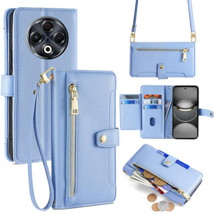 Sheep Texture Cross-body Zipper Wallet Leather Phone Case, For Tecno Spark 30 4G, For Tecno Pova 6 Neo 5G, For Tecno Camon 30 Premier 5G, For Tecno Camon 30 Pro 5G