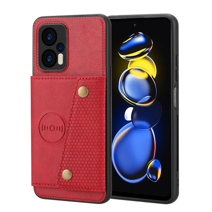 Double Buckle Card Slots Magnetic Phone Case
