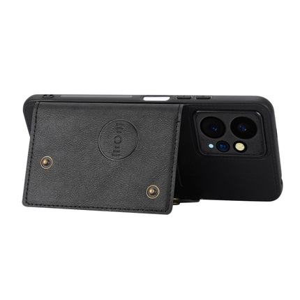 Double Buckle Card Slots Magnetic Phone Case