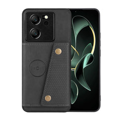 Double Buckle Card Slots Magnetic Phone Case, For Xiaomi 13T / Redmi K60 Ultra, For Xiaomi Redmi Note 12R /Redmi 12 5G, For Xiaomi Redmi Note 12 4G Global, For Xiaomi Redmi Note 12 Turbo/Poco F5, For Xiaomi Redmi Note 12S 4G