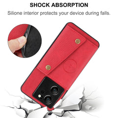 Double Buckle Card Slots Magnetic Phone Case, For Xiaomi 13T / Redmi K60 Ultra, For Xiaomi Redmi Note 12R /Redmi 12 5G, For Xiaomi Redmi Note 12 4G Global, For Xiaomi Redmi Note 12 Turbo/Poco F5, For Xiaomi Redmi Note 12S 4G